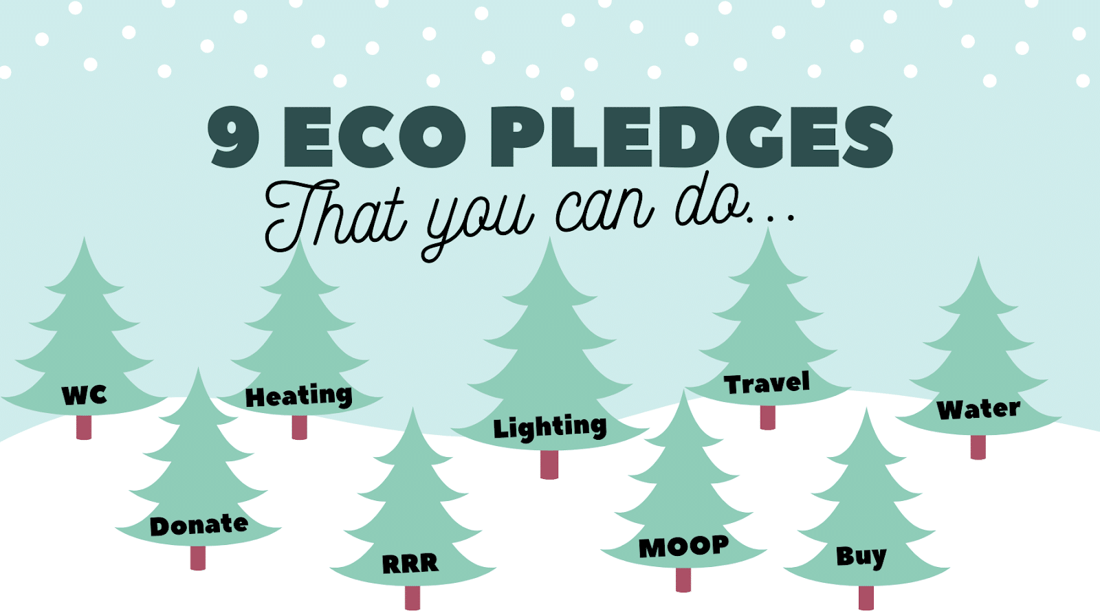 Mountain Xtra Eco Pledges